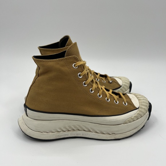 Converse Chuck 70 All Terrain CX Hi Sneaker Boot A02778C Burnt Honey Mens 11 - Picture 2 of 16